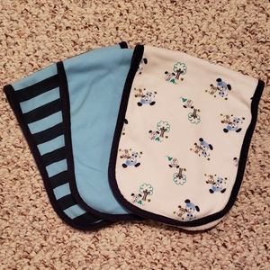Gerber Burp Cloths - Set of 3 - Like New